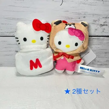 헬로키티 Deco Charmy 마스코트 옷 갈아입기