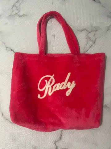rady 토트백 형광 핑크