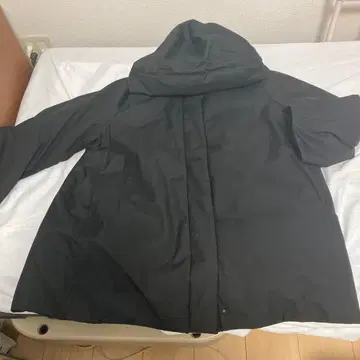 유니클로 블랙 다운 코트 빅 사이즈