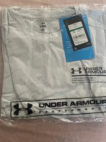 UNDER ARMOUR 퍼포먼스 T셔츠 라이트 그레이