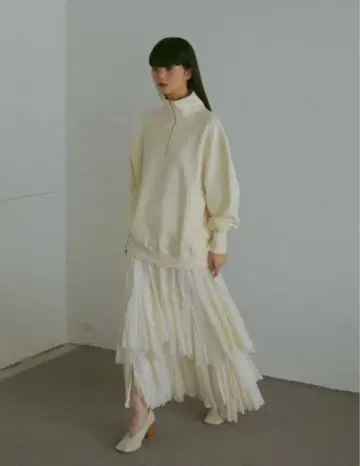 CASA FLINE 카사플라인 코튼 캉캉 스커트 페티코트 포함