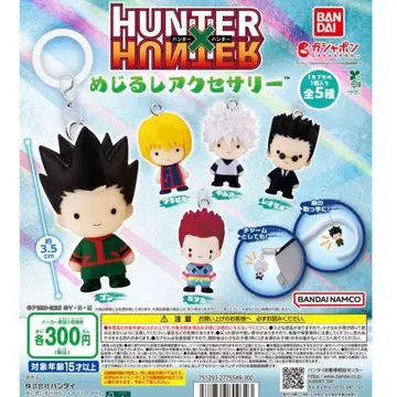 전 5종 컴프 HUNTER x HUNTER 메지루시 액세서리