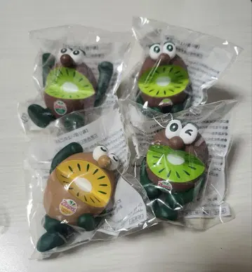 키위 브라더스 피규어 4개 세트 제스프리