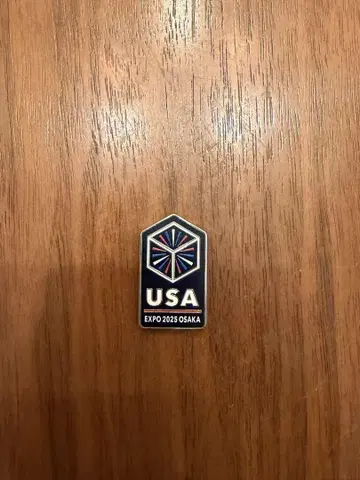 USA EXPO 2025 OSAKA 핀 배지 미국관