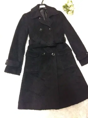 green label relaxing 코트 블랙 블랙 40