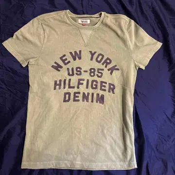 그린 Tommy Hilfiger 티셔츠 M 사이즈