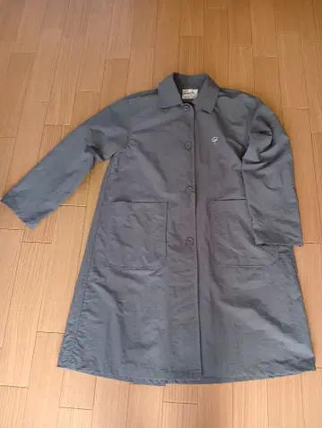 KEY MEMORY 나일론 스텐카라 코트 블루 사이즈 1