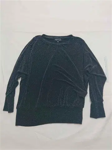 & 에네스베 라메 니트 블랙 계열 T3 사이즈 여성용 긴팔 상의