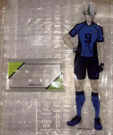 오토야 카게타 부속품 포함 BIG 아크릴 스탠드 블루 록