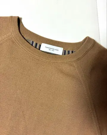 TOMORROWLAND 니트 셔츠 카멜