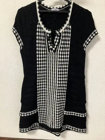 새상품급 히로코비스 울 튜닉