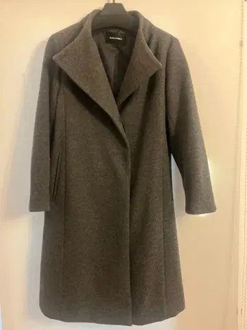 그레이 롱 코트 L 사이즈