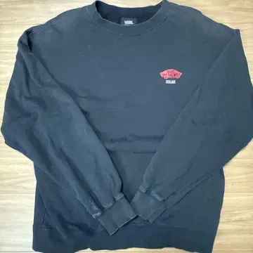 VANS 오프 더 월 블랙 맨투맨