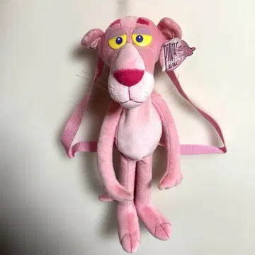 핑크 팬서 봉제 인형 백팩