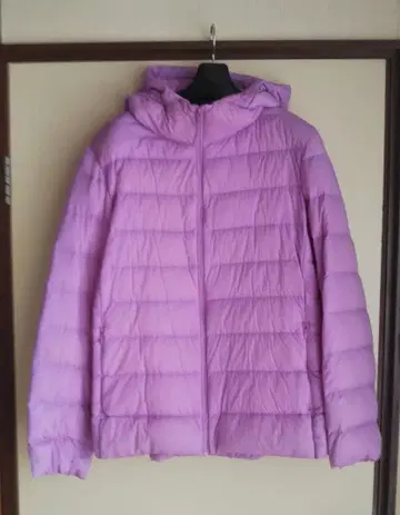 UNIQLO 울트라 라이트 다운 XXL 옅은 복숭아색