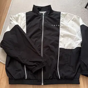 CRONOS 스포티 점퍼 M 블랙/화이트