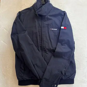 타미힐피거 나일론 자켓 네이비
