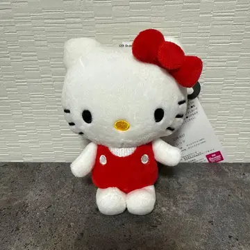 헬로키티 마스코트 참 레드 아베일