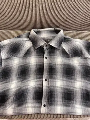 zara 옴브레 셔츠