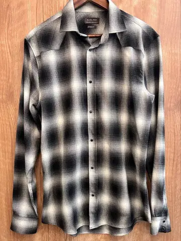 zara 옴브레 셔츠