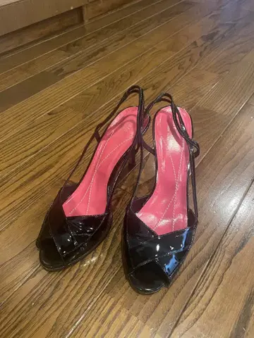 Kate Spade 블랙 샌들 오픈토