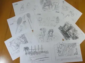 하급생 제1화 설정 자료 제작 자료 약 200장