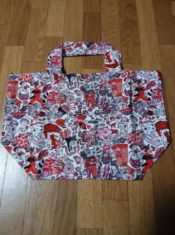 히구치 유코 토트백 RED