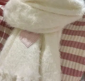 epine 에피누 mohair fringe 머플러 정품