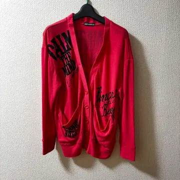 GHOST of HARLEM 핑크 가디건