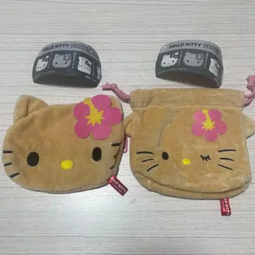 헬로키티 페이스 복조리 & 파우치 컬렉션 일광화상 키티 갸루 키티