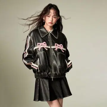 ARCANA DIDDI MODA 가죽 자켓