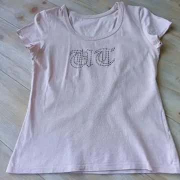 UNTITLED 살몬 핑크 T셔츠 SIZE 2