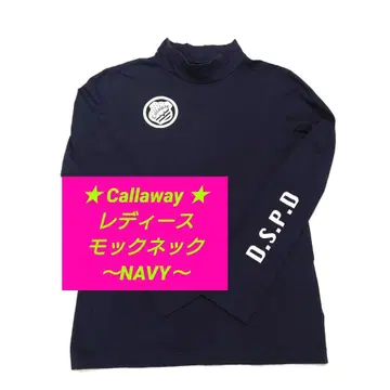 캘러웨이 여성용 모크넥 네이비 L 하이넥