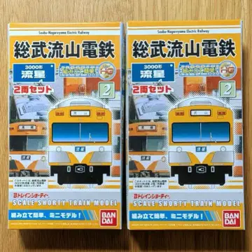 B 트레인 [소부류산전철 3000계 유성] 2량 2상자