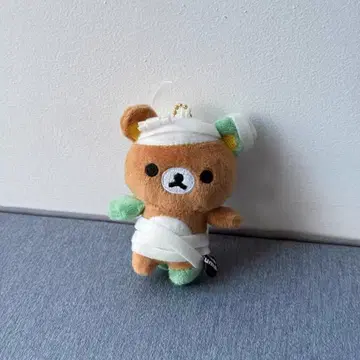 리락쿠마 키링 붕대