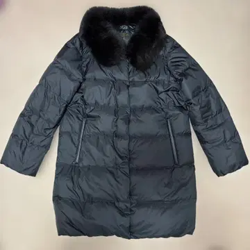 나노 유니버스 Nishikawa 퍼 달린 다운 자켓 36 블랙