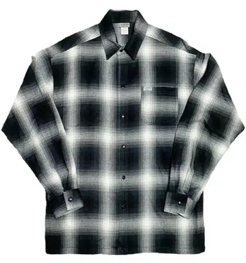 Cal Top 2000 LS OMBRE CHECK BLK/Ivory