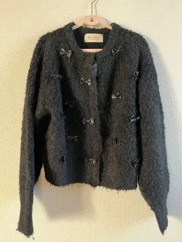 도노반 Black 리본 가디건