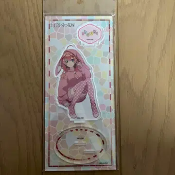 5등분의 신부 나카노 이츠키 아크릴 스탠드 토끼 귀 포함