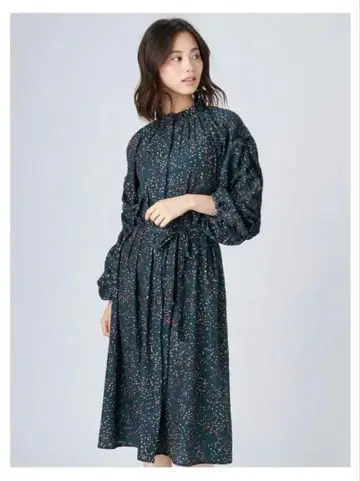 (미사용 택 포함) Ungrid 플라워 프린트 원피스