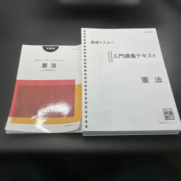 이토 학원 헌법 입문 강의 텍스트 기초 마스터
