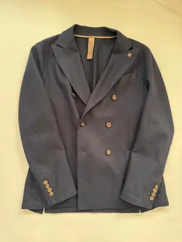 일레븐티 네이비 더블 자켓 50