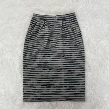 [ 애니팜 ] anyFAM 타이트 스커트 (F) 카모플라쥬 밴딩 편안함