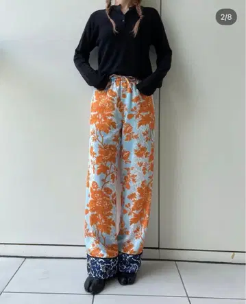 [ TELMA ] 24aw printed pajama pants