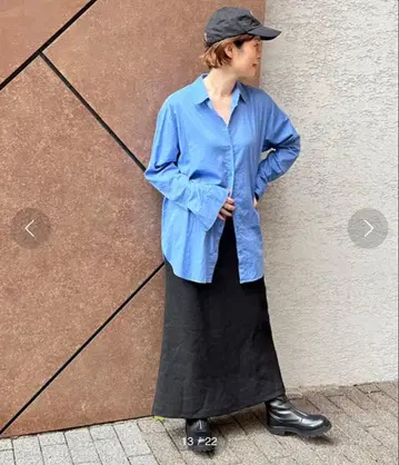 플라주 light 셔츠 블루