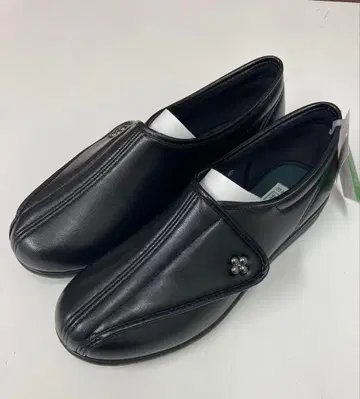 쾌보주의 (24cm) 블랙 스무스 일본제 아사히 재활 경량 신발