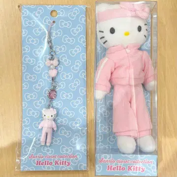 산리오 헬로키티 옷장 컬렉션 스트랩 마스코트