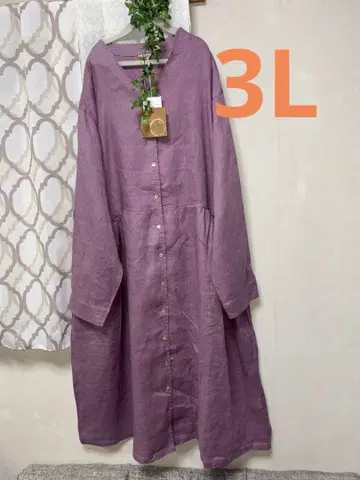 새상품 어스 에코로 린넨 원피스