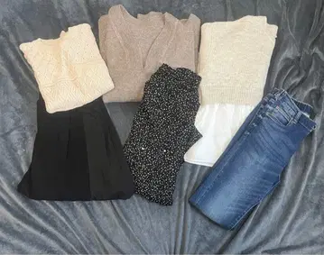 여성용 묶음 판매 성숙한 코디 빅 사이즈 L 사이즈 FREE 사이즈