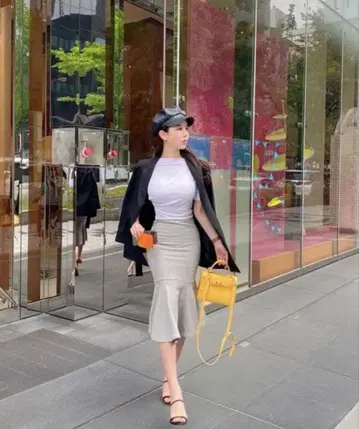 [ QUNG ] 머메이드 스커트